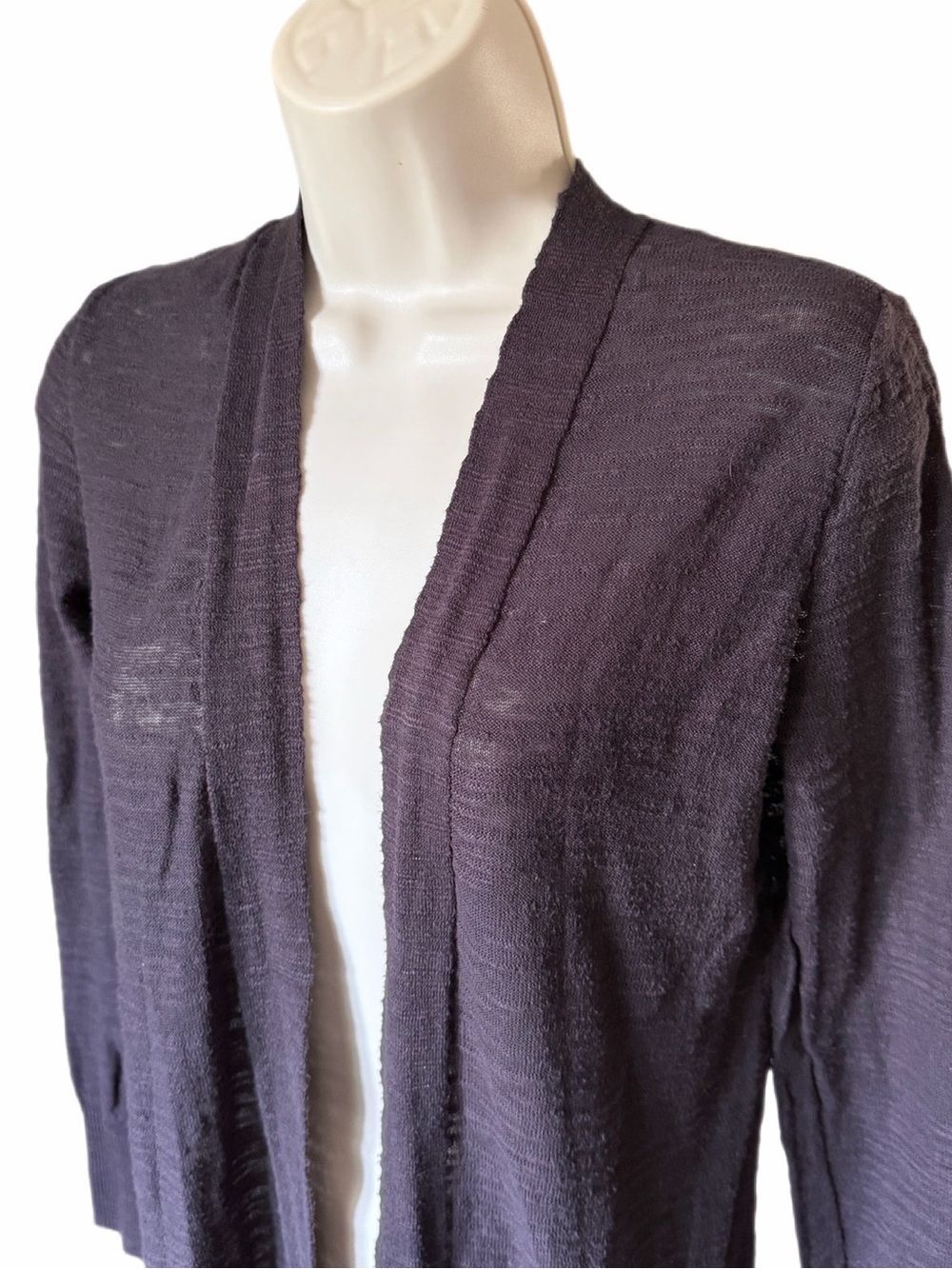 Athleta XXS Dark Brown Duster Cardigan